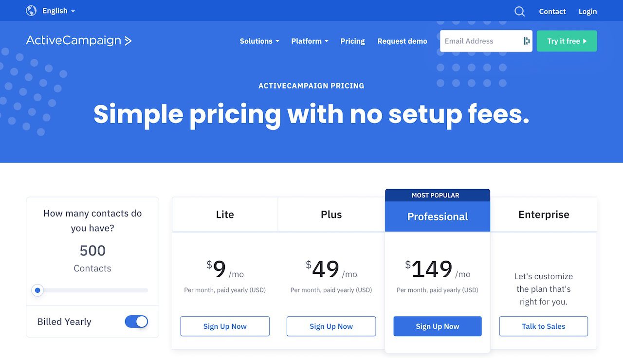 email marketing software